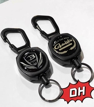 Gamma Kaz fishing multi-functional telescopic buckle Luya anti-miss gadget small scissors plug-in equipment buckle