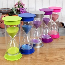 2021 H g room gift 20 sand bottle blue safe reverse flow hour hourglass timer ornaments large personality