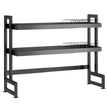 Kitchen sink rack countertop retractable dish rack multi-functional storage storage wash and place dishes sink drain rack