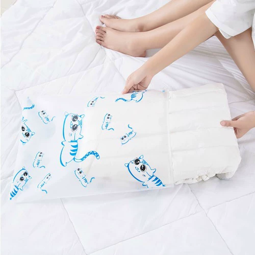 Универсальная мультяшная сумка для хранения для путешествий, водонепроницаемое прозрачное нижнее белье, комплект, увеличенная толщина