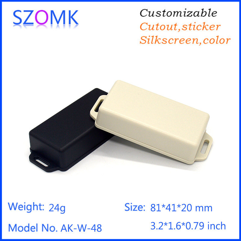 SZOMK hanging wall quality industrial control electric box power shell upscale meter instrument plastic housing W48 customizable