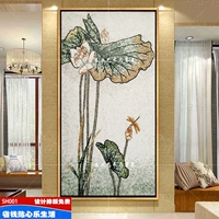 Чернила зеленый лотос