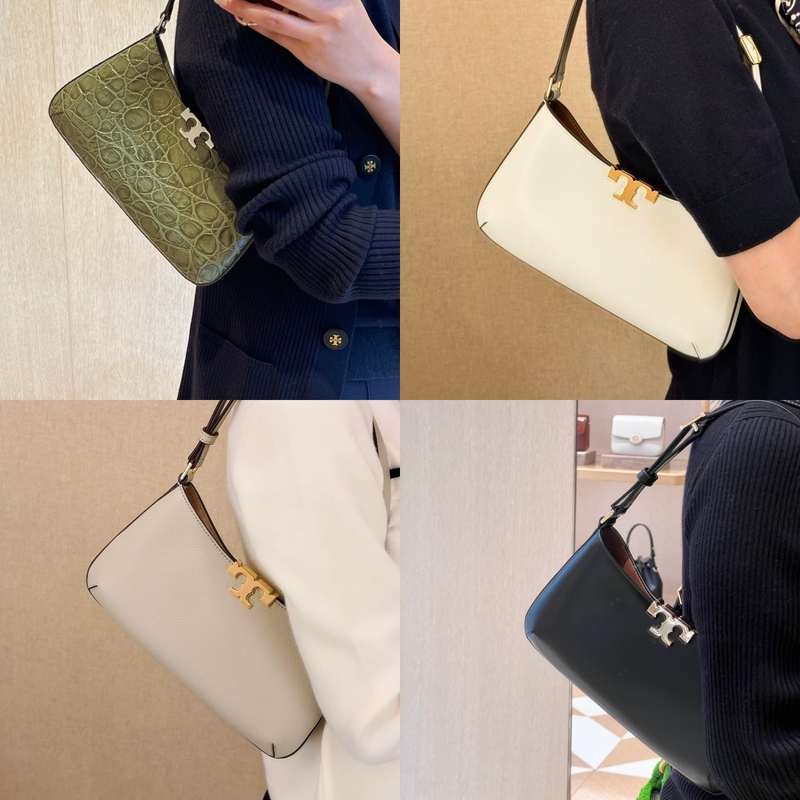 Tb Women's Bag Eleanor Gold Brick Bag Underarm Bag Versatile Commuter Bag Casual Handbag Crossbody Bag Fashionable Commuter Bag Tb Women's Bag Eleanor Gold Brick Bag Underarm Bag Versatile Commuter Bag Casual Handbag Crossbody Bag Fashionable Commuter Bag