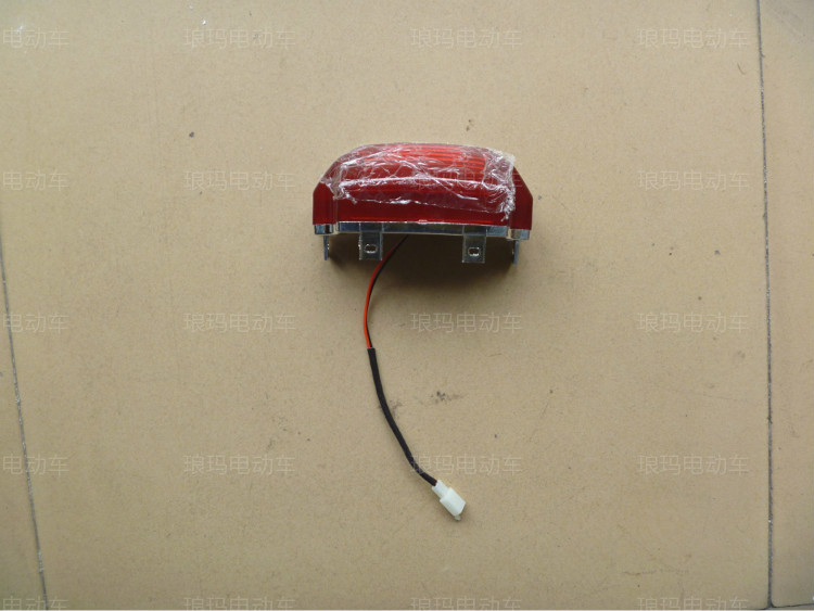 T60T90 xe đạp điện phía sau đèn hậu tấm giấy phép chỉ đạo phanh đêm cảnh báo ánh sáng pin booster phụ tùng yên xe đạp điện
