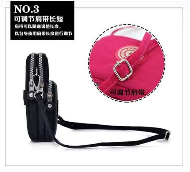Lưu trữ cũ điện thoại di động túi nhỏ vai nhỏ gọn dọc dây chéo chéo túi chéo thực tế túi nhỏ túi thể thao du lịch - Túi điện thoại cặp đeo chéo