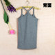 Small camisole women's summer short Y-shaped pure cotton slim-fit bottoming shirt spring large size Xinjiang cotton versatile outer wear inner wear