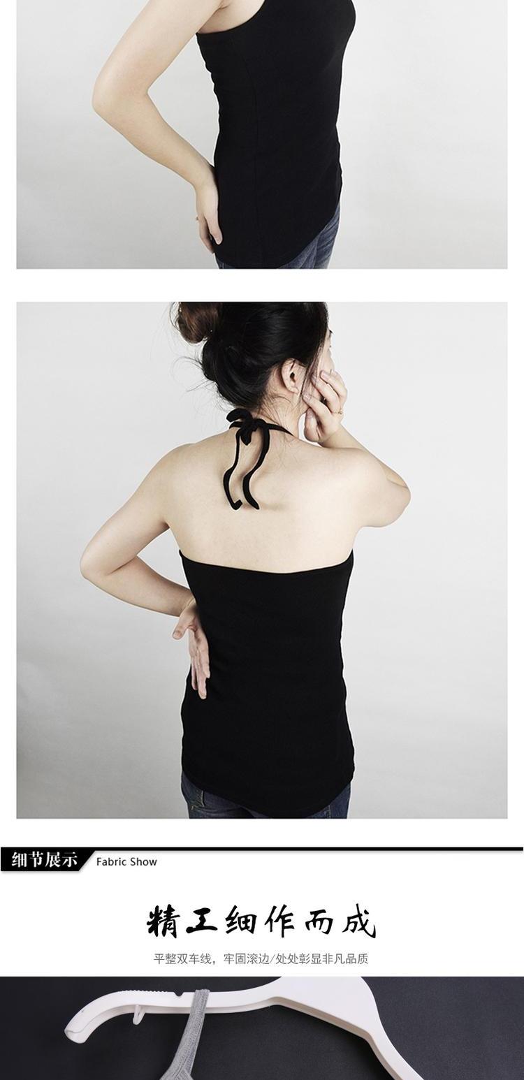 Tạp dề treo cổ dây đeo sling nữ cotton đáy áo yếm nhỏ gợi cảm cổ điển cao cổ áo dây áo ngực thiết kế thời trang nữ
