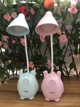 Tiger letter 792 789led table lamp eye protection desk student bedroom bedside learning creative rechargeable lamp