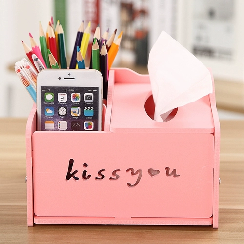 Универсальные салфетки, настольная коробка для хранения, пульт