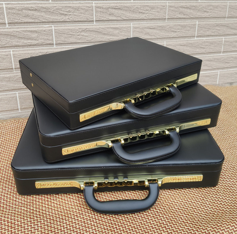 超薄型小型ブリーフケース、ブリーフケース、ビジネス用ダイヤル錠ケース、多機能ツールボックス、コンピューターケース、ファイルボックス、キャッシュボックス