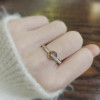French high-end customized Roman disc ring with temperament