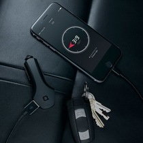 U.S. Nonda ZUS Smart Car Charger Car Finding Locator USB Fast Charging Speed Distance Record