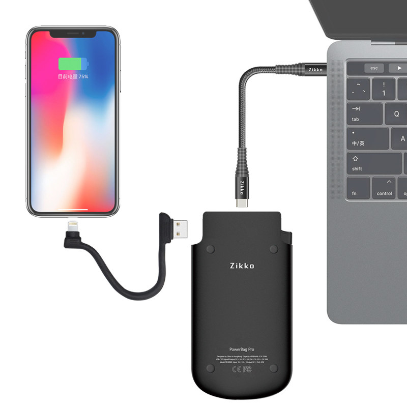 Hong Kong Zikko PowerBag pro Exotic Energy Handbag 10000mAh Mobile Charging Action Power Fast