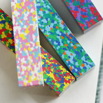 Japan AOZORA imported colorful mixed color crayon non-toxic and not easy to fold impression Monets color to send children