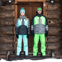 Alpine Winter Mens Ski Suit Warm Windproof Waterproof Single Double Board Breathable Lady Ski Pants