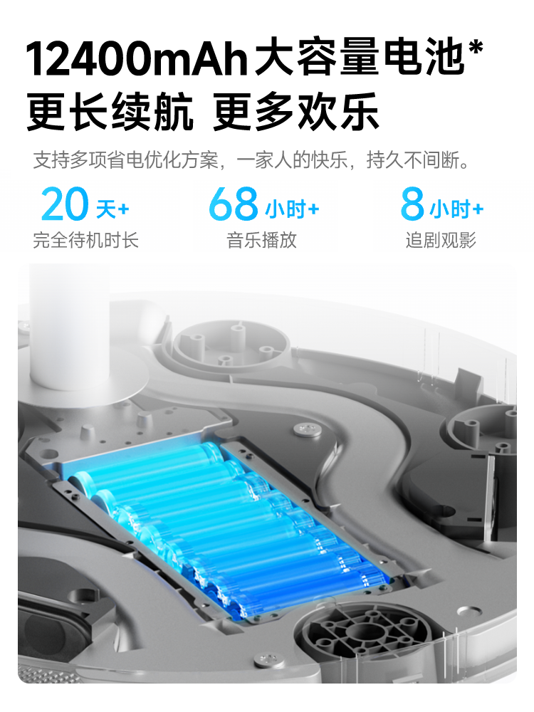 New Product National Subsidy 20% off Tmall Genie Wow Bestie Device 32inch Long Battery Life Tablet Flexible Screen Mobile Tv