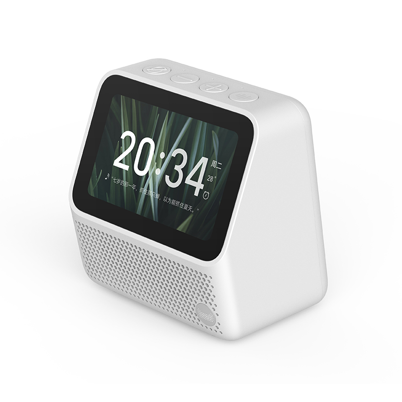 Spontaneous RoleTmall spirit CCMINI Touch screen intelligence loudspeaker box Bluetooth Clock screen alarm clock Electronic photo album AI voice robot