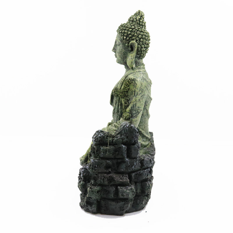 stone buddha statue for aquarium