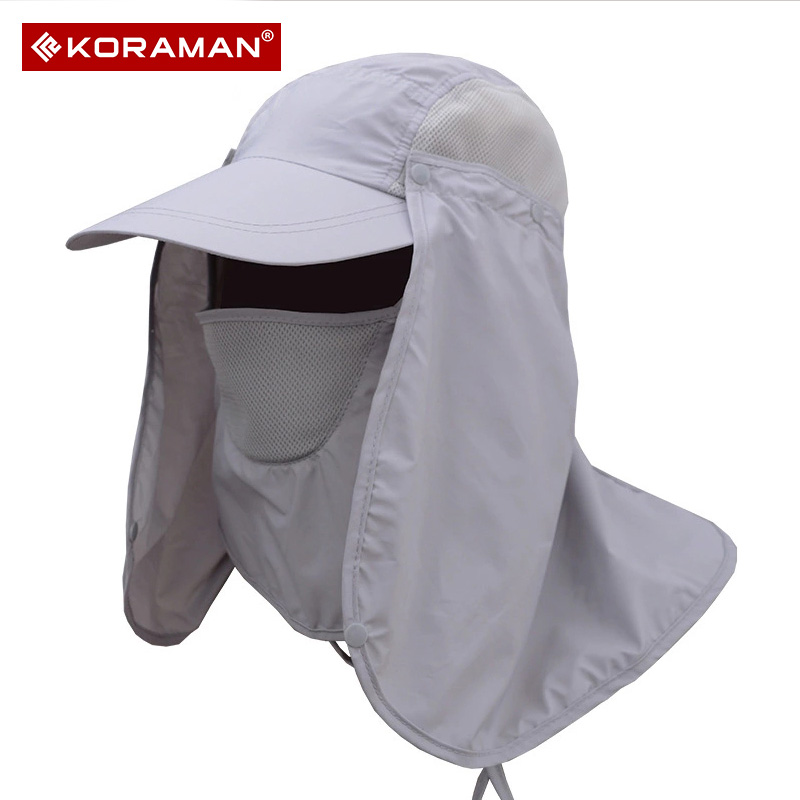 Fishing Cap Men Sunscreen Cap Duck Tongue Cap Fishing Sun Cap Bicycling Hooded Hood Mosquito Cap Women's Cape Hood Outfit