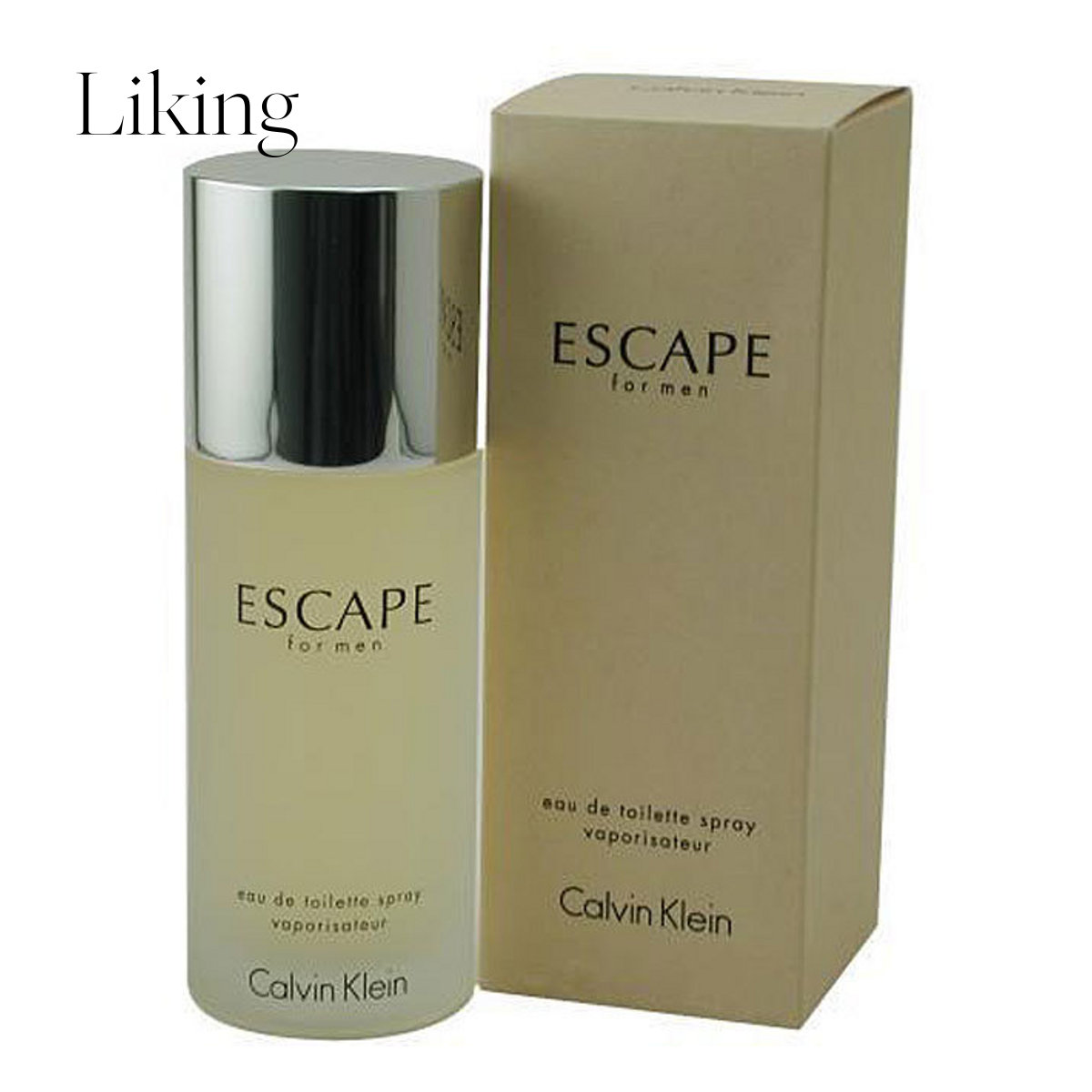 calvin klein 男士淡香水喷雾  100ml