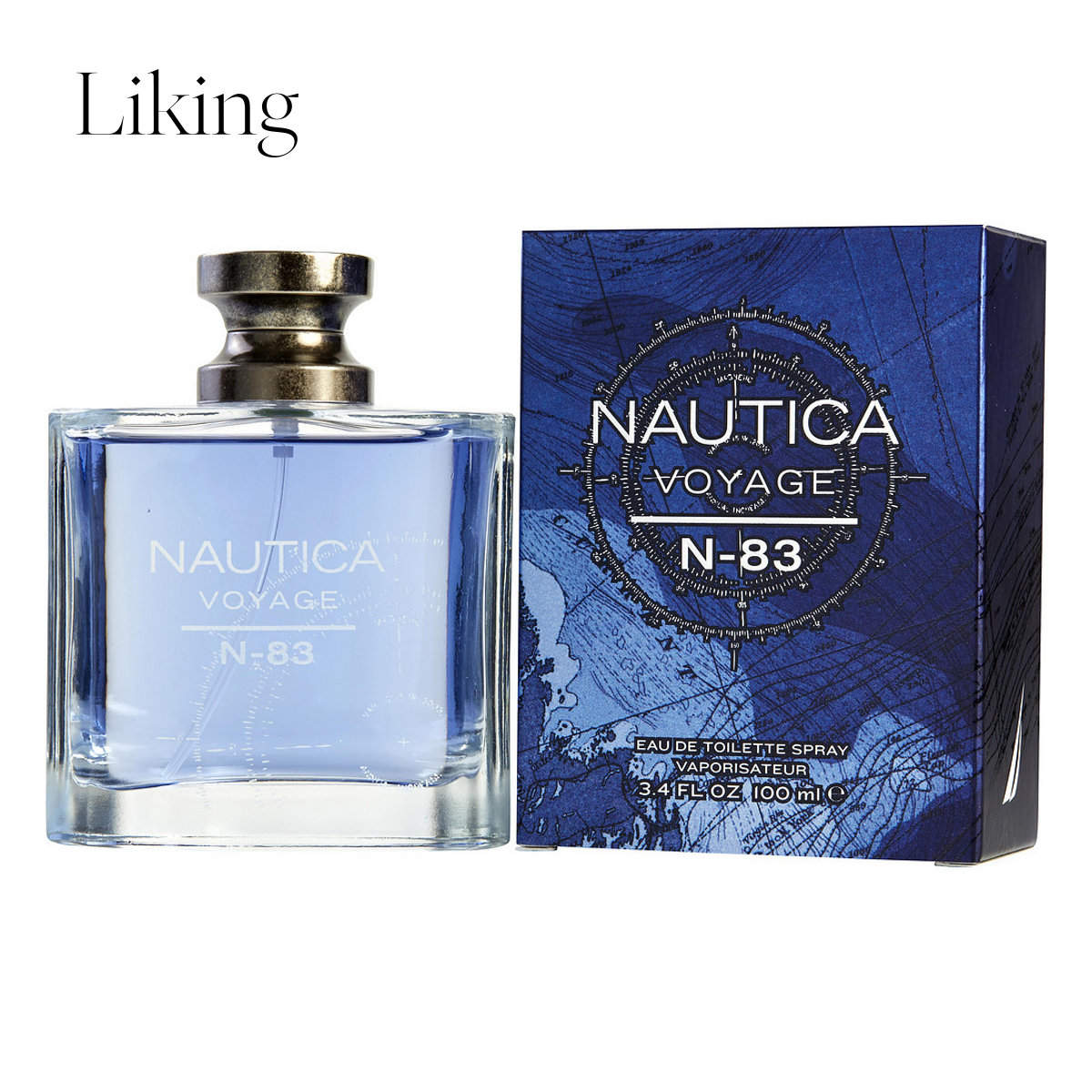Nautica奢华Voyage N-83系列男士香水 3.4盎司
