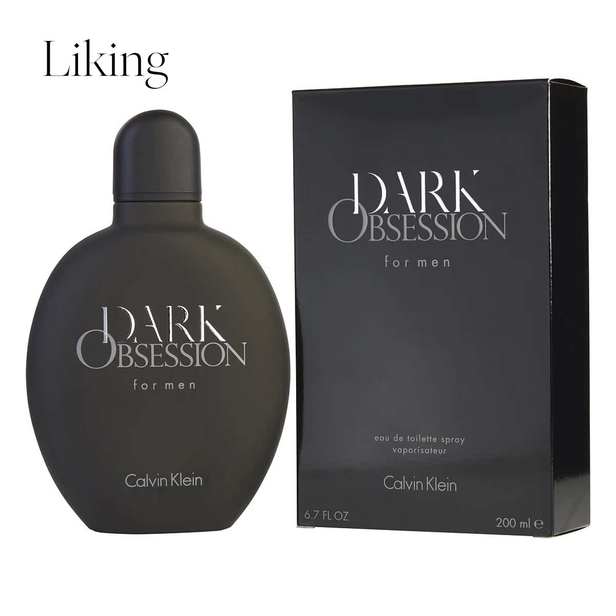 Calvin Klein魅力Dark Obsession系列男士香水 6.7盎司