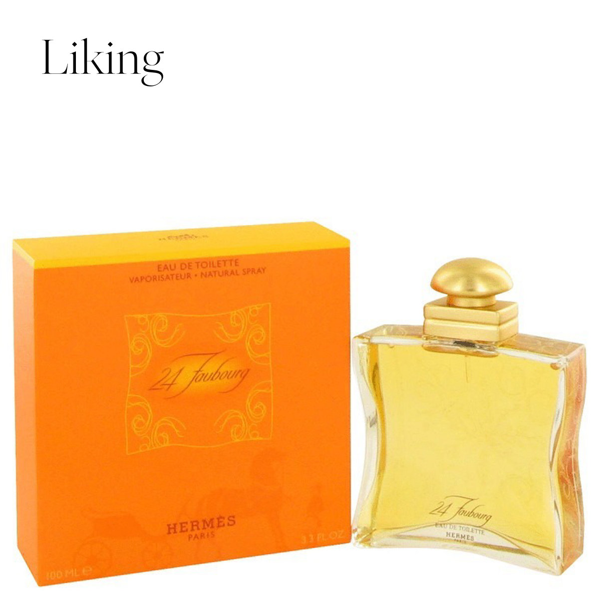 Hermes 爱马仕 24 Faubourg 女士淡香水EDT 100ml