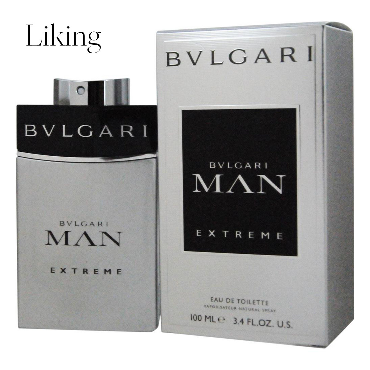 Bvlgari男士Man Extreme淡香水喷雾 3.4盎司