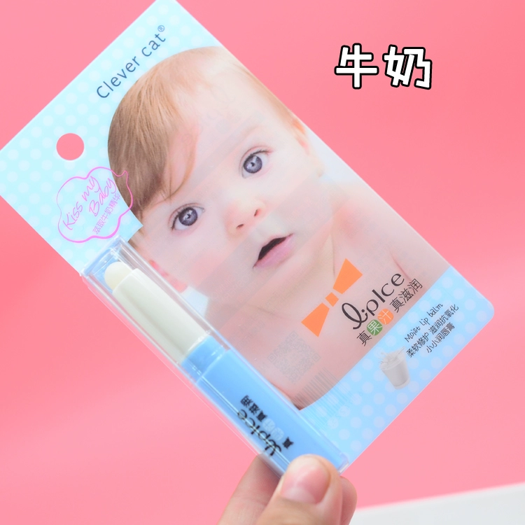 Smart one cat real Juice chống oxy hóa dưỡng ẩm cho môi an toàn và nhẹ nhàng thân thiện với làn da dưỡng ẩm lâu dài - Son môi