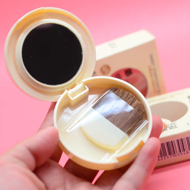 Authentic Lingdian LIDEAL sữa đậu nành lên men nước dùng đơn sắc đỏ mặt hồng cam ngọc trai rouge - Blush / Cochineal bảng má kryolan