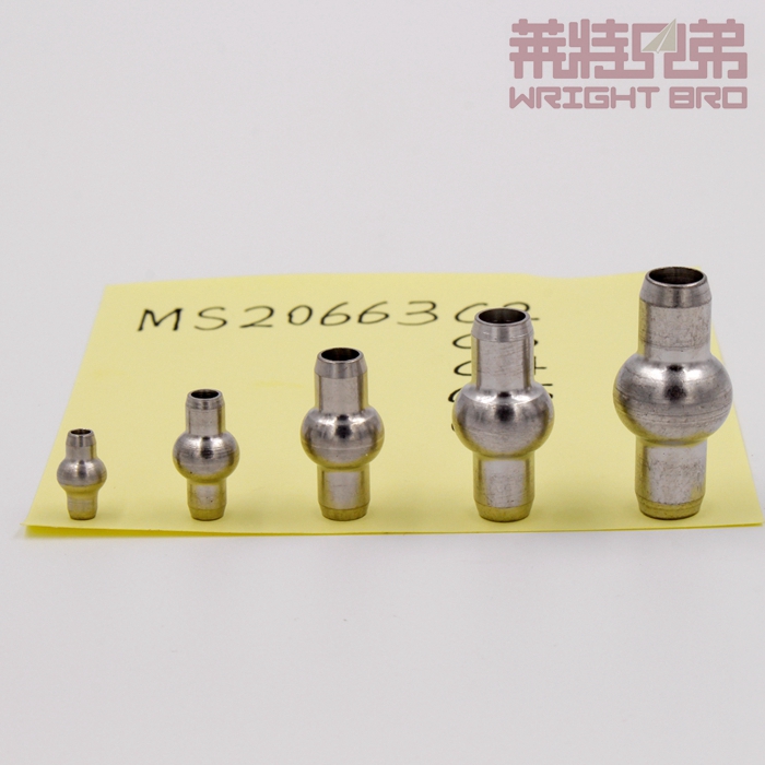 飞机直升机旋翼机游艇钢索MS20663C双柄钢索珠！这波操作太硬核了