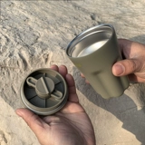 Портативный термос из нержавеющей стали с уплотнителем, защита от ожогов, простой и элегантный дизайн