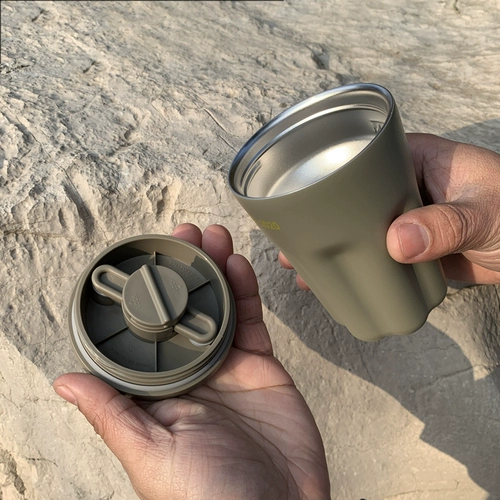 Портативный термос из нержавеющей стали с уплотнителем, защита от ожогов, простой и элегантный дизайн