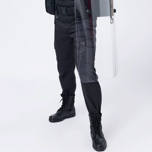 Черные демисезонные штаны для работы, оверсайз