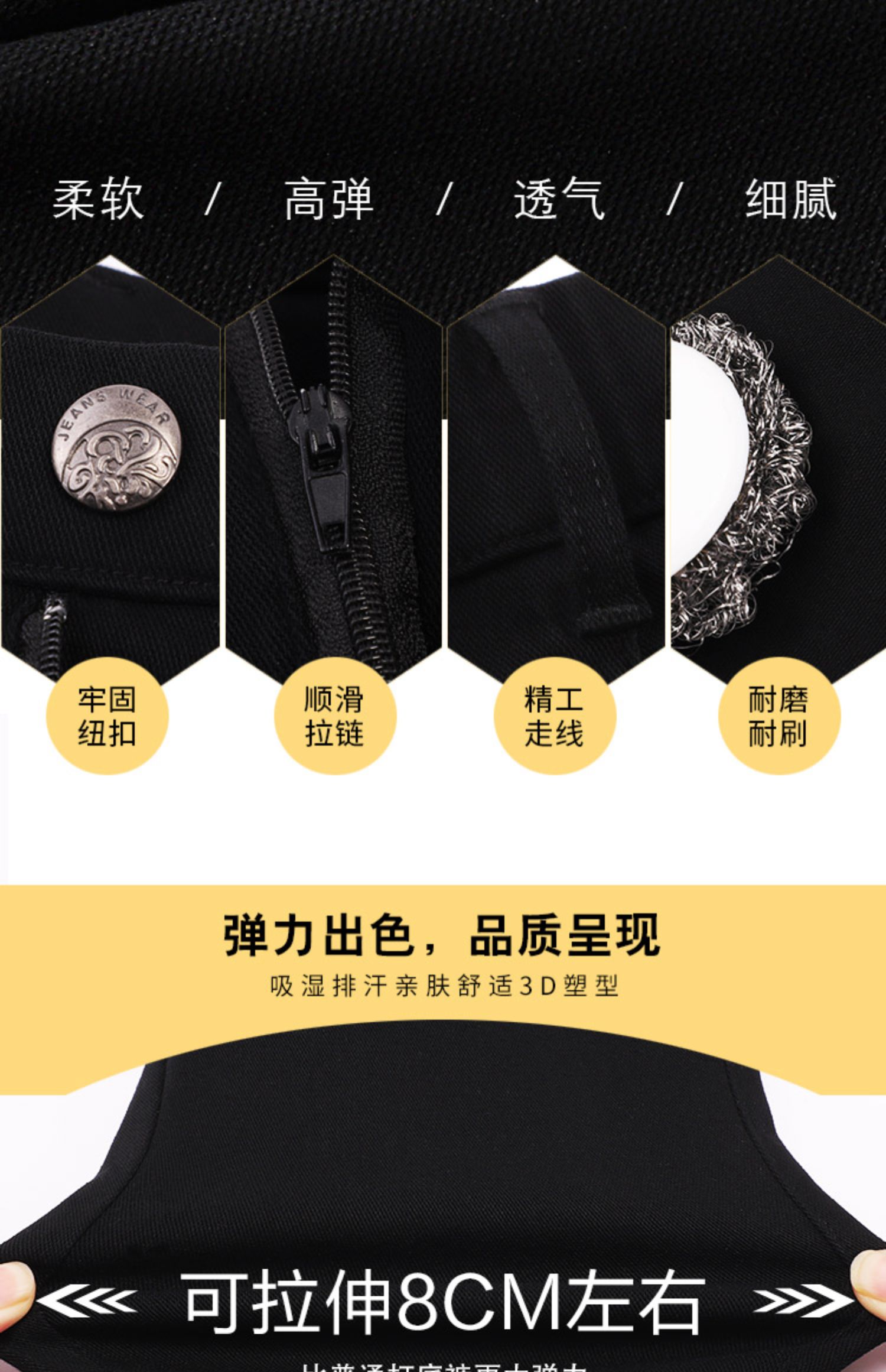 Quần legging dài nữ mặc xuân hè 2019 mới bó sát quần lửng đen lỗ chân bút chì - Khởi động cắt quần giữ nhiệt nữ
