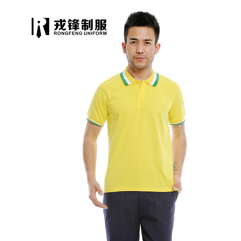 Bông polo áo quần áo công việc sửa chữa ngắn tay t-shirt áo sơ mi văn hóa bảo hộ lao động quần áo của nam giới và nhà máy đầu in quần áo tùy chỉnh của phụ nữ