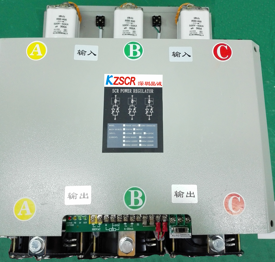 Three Phase Power Regulator K35-300LA 380V 300A Power Regulator 120KW Regulator Pressure