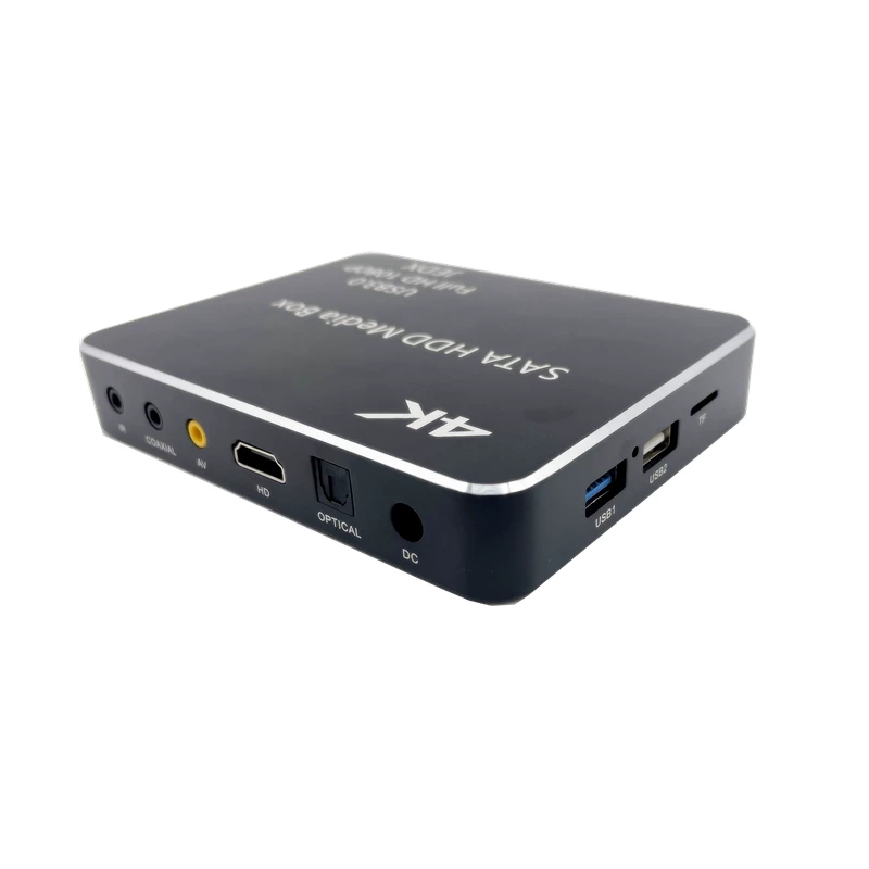 2,5-дюймовый SATA 4K Blu-ray HD проигрыватель жесткого диска, U-диск, TF-карта, видеоплеер, PPT, горизонтальный и вертикальный экран