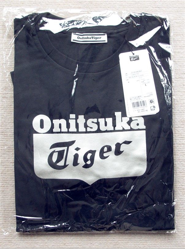 June 22 Beijing spot Japanese special cabinet ONITSUKA TIGEROnitsuka new gold silver benchmark short sleeve T