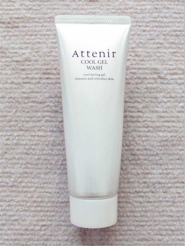 Japanese counter Attenir cool feel gel facial cleanser 80g set without box