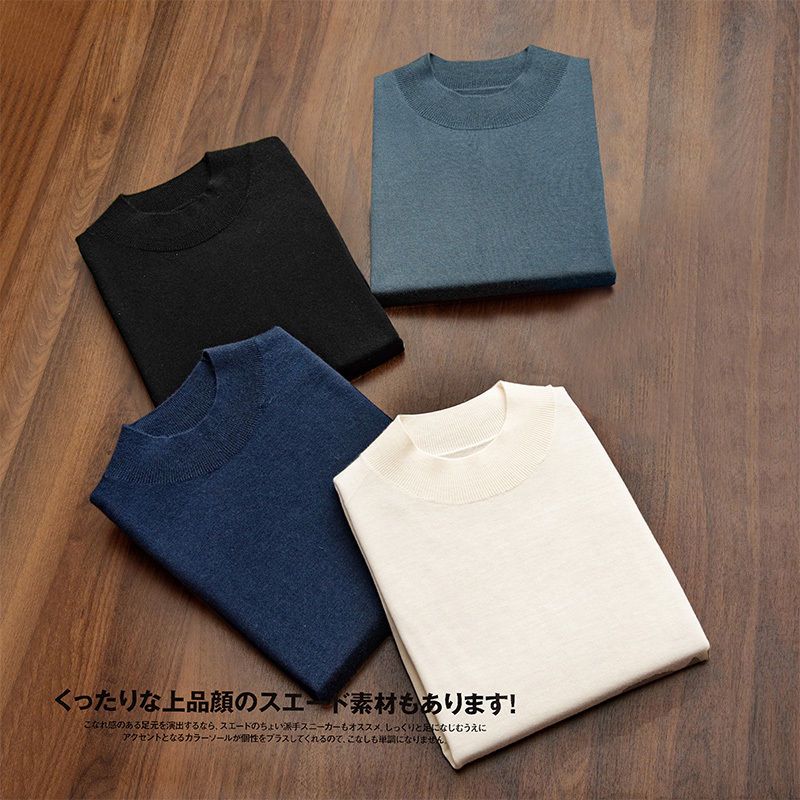 Consinee Fine-Spun 100% Cashmere Sweater for Men, Half-Turtleneck, Solid Color, Business Gentleman Style, Thin Base Layer, Long-Sleeve Sweater Consinee Fine-Spun 100% Cashmere Sweater for Men, Half-Turtleneck, Solid Color, Business Gentleman Style, Thin Base Layer, Long-Sleeve Sweater