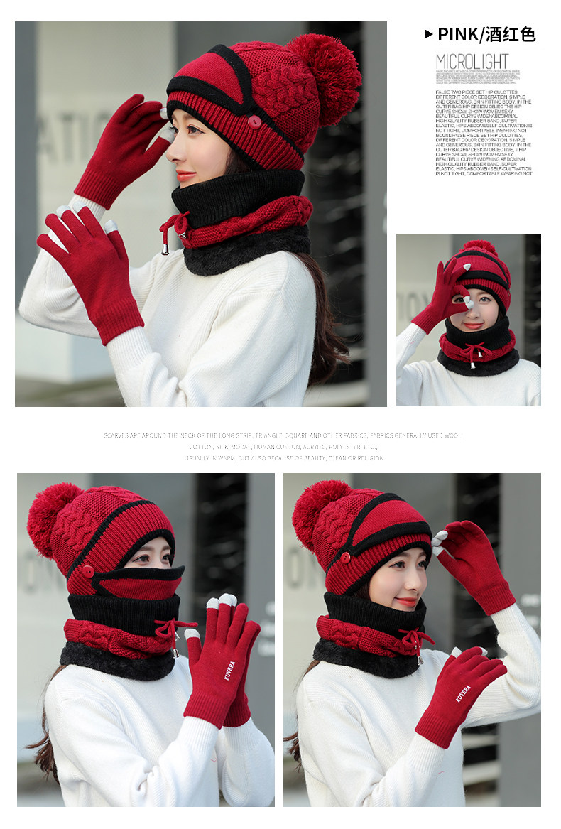 Chapeau pour femme en Acrylique - Ref 3234305 Image 15