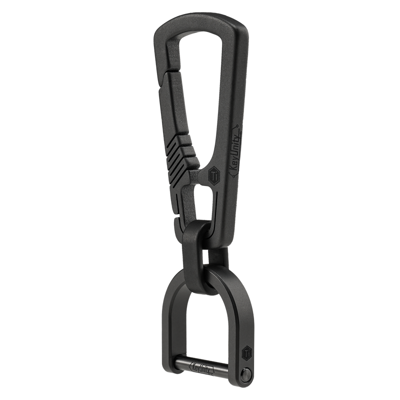 Cool Friends CooYoo KM17 titanium alloy large number car key buckle pendant key ring EDC carry-on key button-Taobao