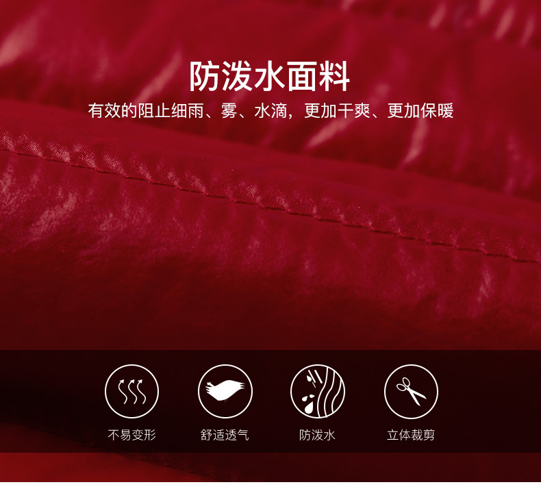 断码好价 鸭鸭 男士修身短款羽绒服 90%白鸭绒 图4