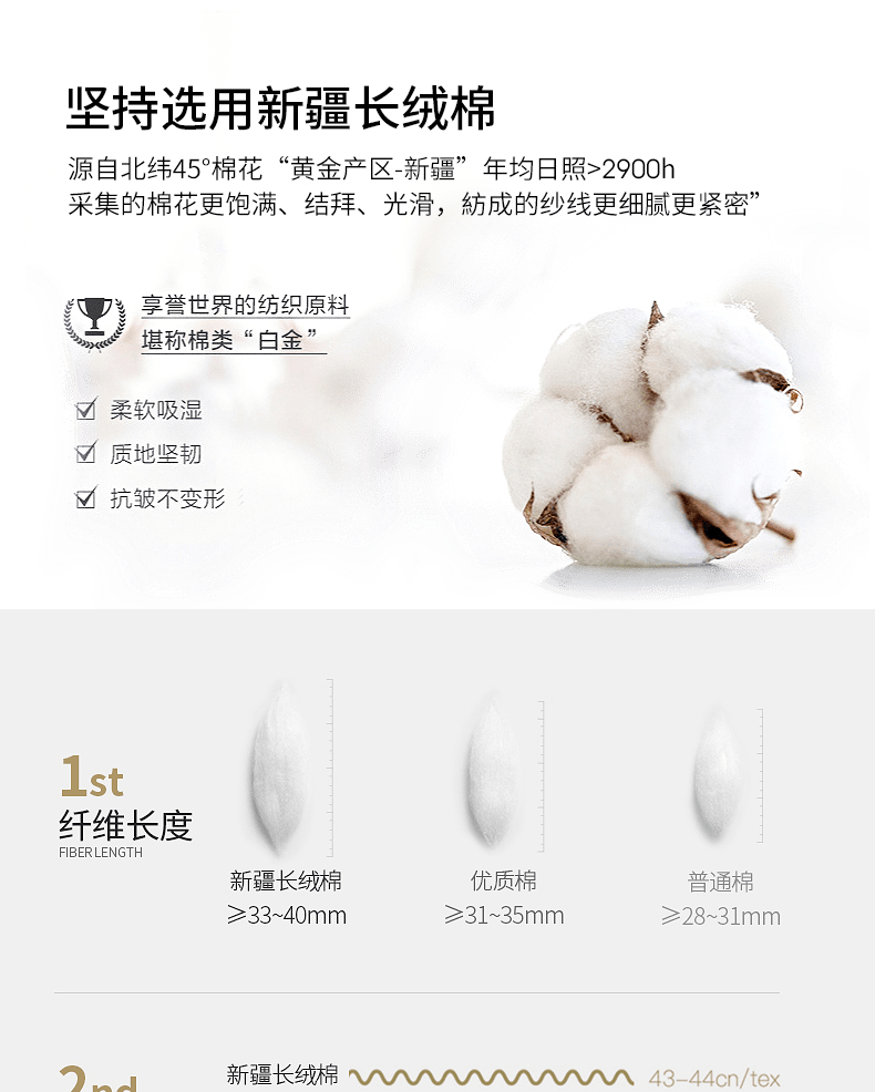 鸭鸭 男士 新疆长绒棉混纺 POLO衫 图2