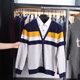 Removal of bids and cabinets! Simple, comfortable, fashionable and warm fake two-piece pullover knitted sweater for men in autumn and winter