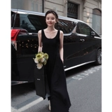 Летний приталенный корсет, весенняя длинная юбка, платье, французский стиль, изысканный стиль