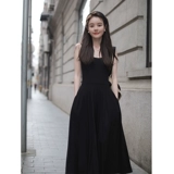 Летний приталенный корсет, весенняя длинная юбка, платье, французский стиль, изысканный стиль