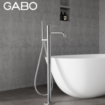 Guanbo bathtub faucet shower set Floor standing bath faucet shower Hot and cold bath faucet 18E026