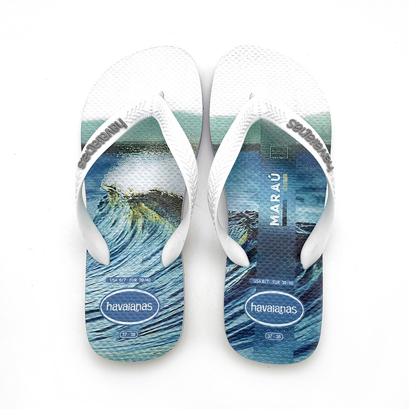 Havana Brazilian Flip-Flops for Men, Fashionable Summer Landscape Print, Personalized Casual Outdoor and Home Wear, Comfortable Thong Sandals Havana Brazilian Flip-Flops for Men, Fashionable Summer Landscape Print, Personalized Casual Outdoor and Home Wear, Comfortable Thong Sandals